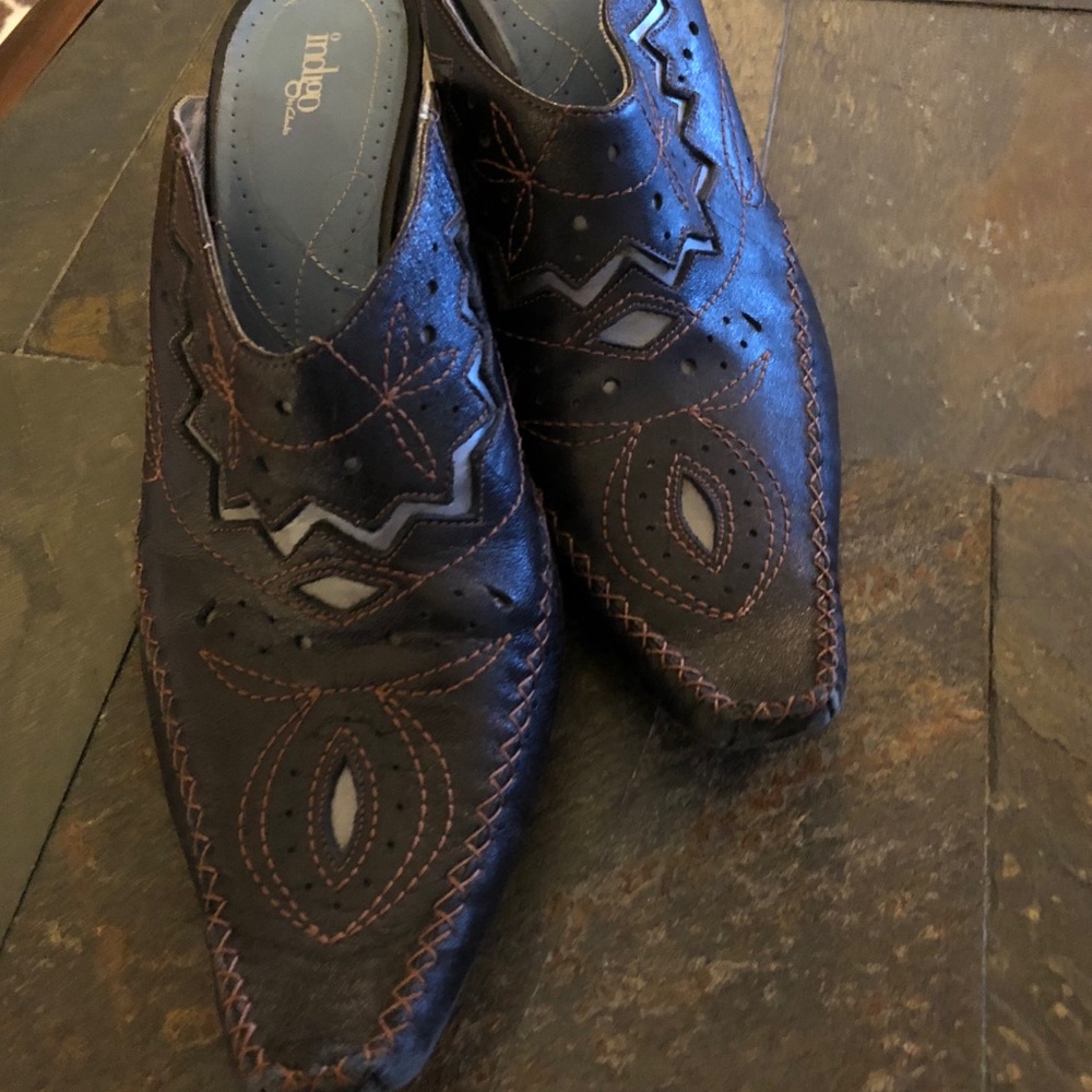 Indigo by Clarks fashion Mules Size 10